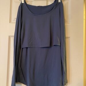 Kindred Bravely Deep Blue Nursing Tee